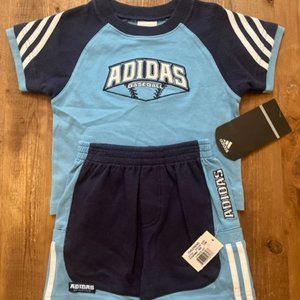 Vintage adidas baseball apparel set - new with tags - size 12 months